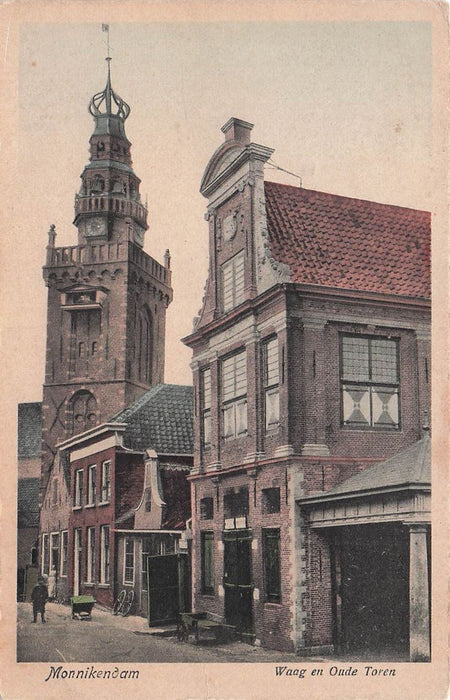 Monnikendam Waag En Oude Toren