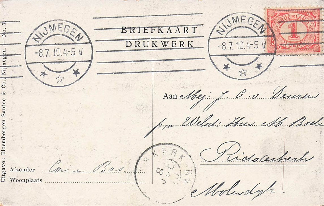 ,,Klein Zwitserland" Nijmegen Theehuis