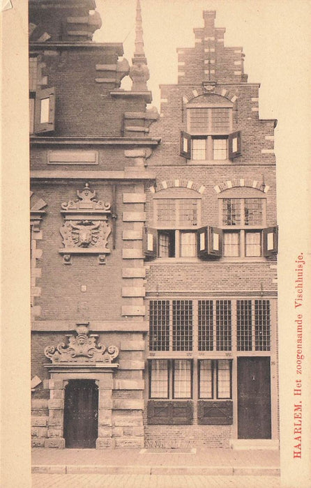 Haarlem Het Zoogenaamde Vischhuisje.