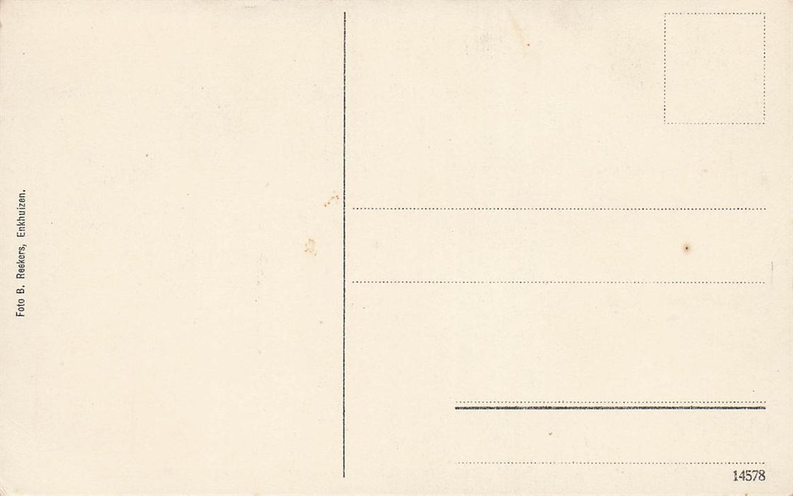 Antieke Gevel Enkhuizen.