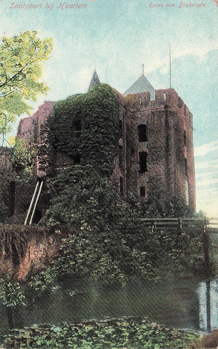 Santpoort Bij Haarlem Ruine Van Brederode
