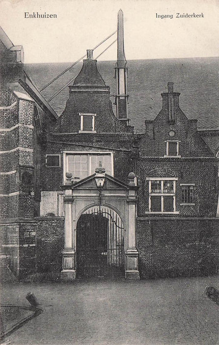 Enkhuizen Ingang Zuiderkerk