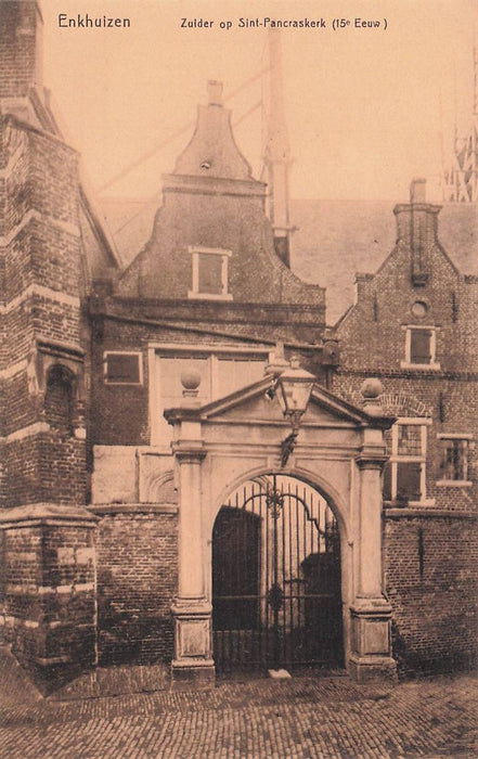 Enkhuizen Zuider Op Sint-Pancraskerk (15 Eeuw)