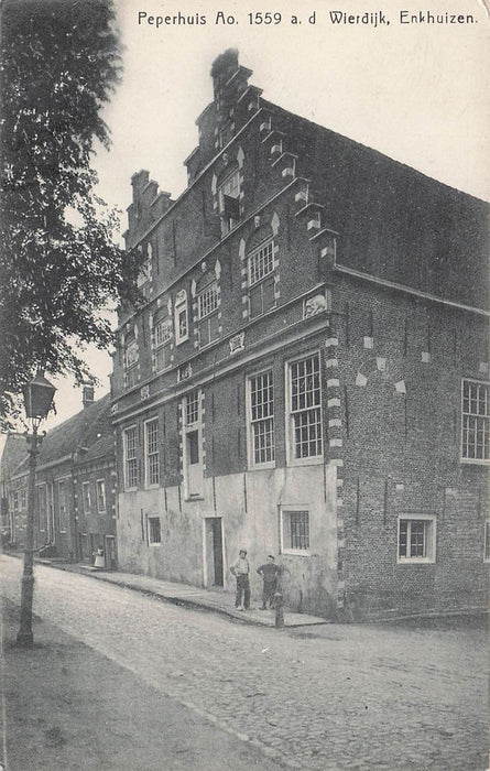 Enkhuizen Peperhuis Ao 1559 A D Wierdijk