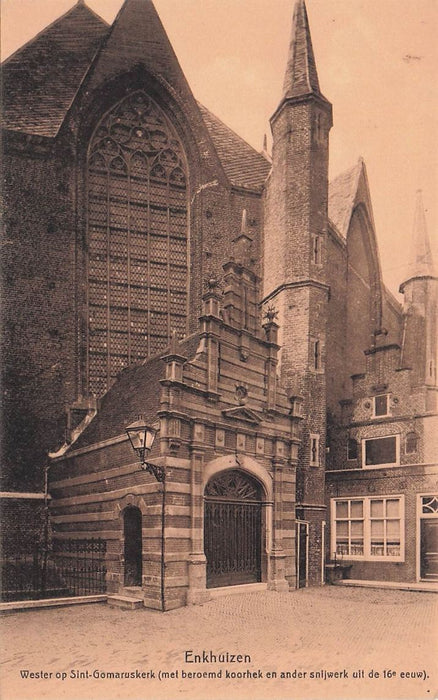 Enkhuizen Wester Op Sint-Gomaruskerk