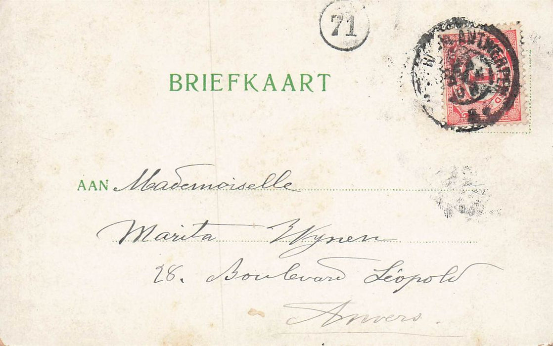 Zijlstraat Met Postkantoor Haarlem