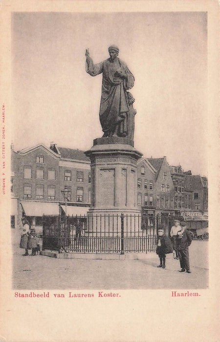 Standbeeld Van Laurens Koster Haarlem