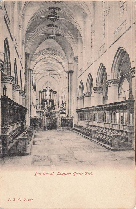Dordrecht Interieur Groote Kerk