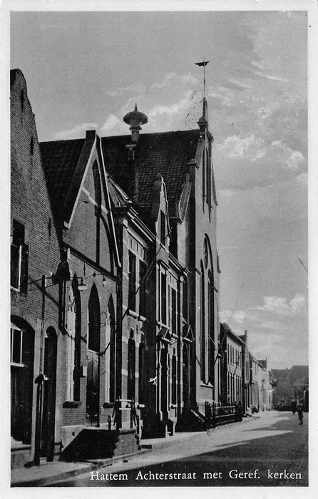 Hattem Achterstraat Met Geref Kerken