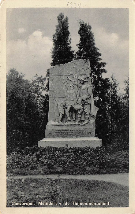Coevorden Meindert v d Thijnenmonument