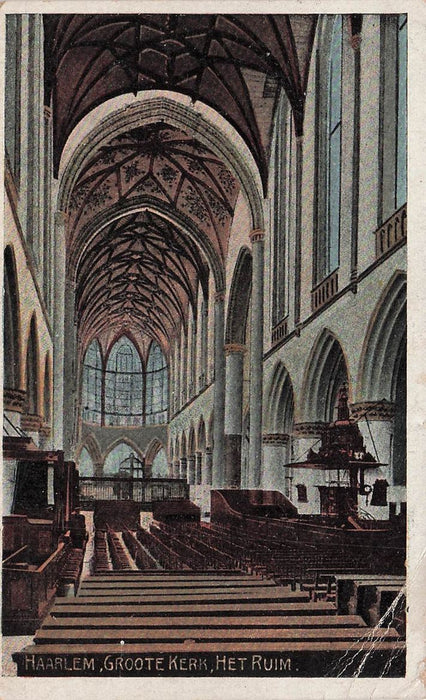 Haarlem Groote Kerk Het Ruim