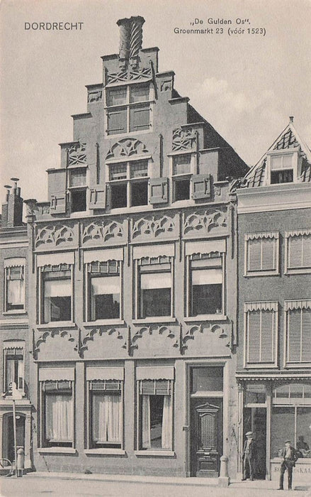 Dordrecht De Gulden Os Groenmarkt 23 (Voor 1523)