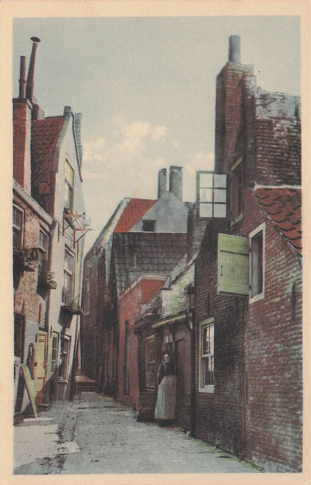 Dordrecht Oud Straatje Aan De Vest