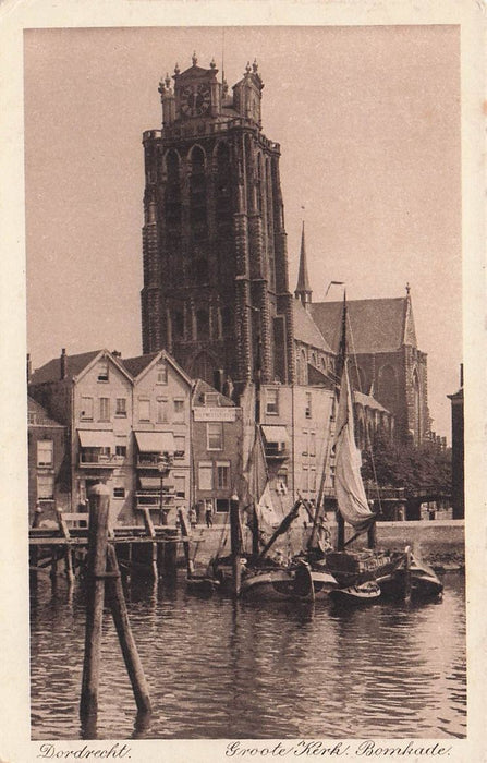 Dordrecht Groote Kerk Bomkade