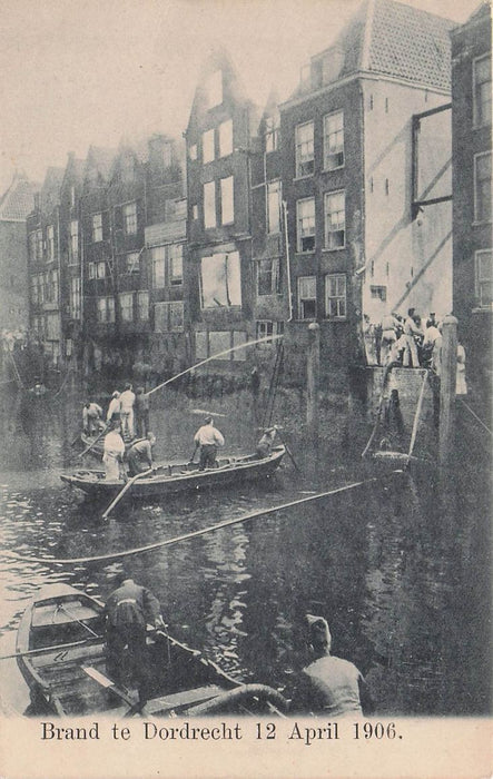 Brand Te Dordrecht 12 April 1906.