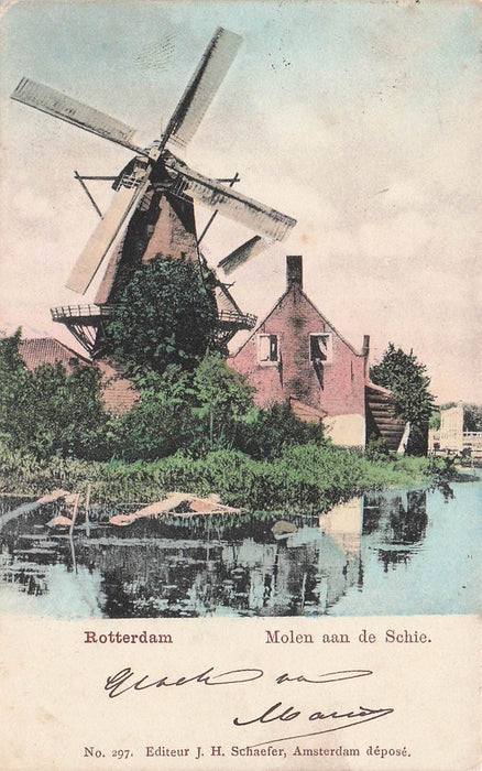 Rotterdam Molen Aan De Schie.