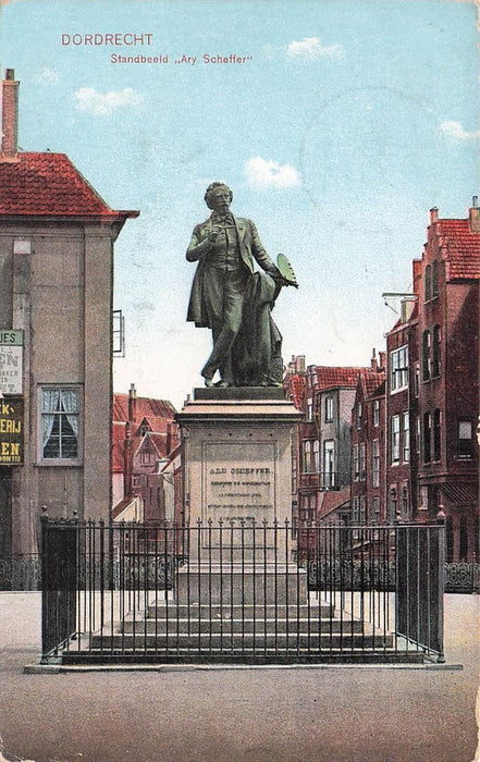 Dordrecht Standbeeld Ary Scheffer