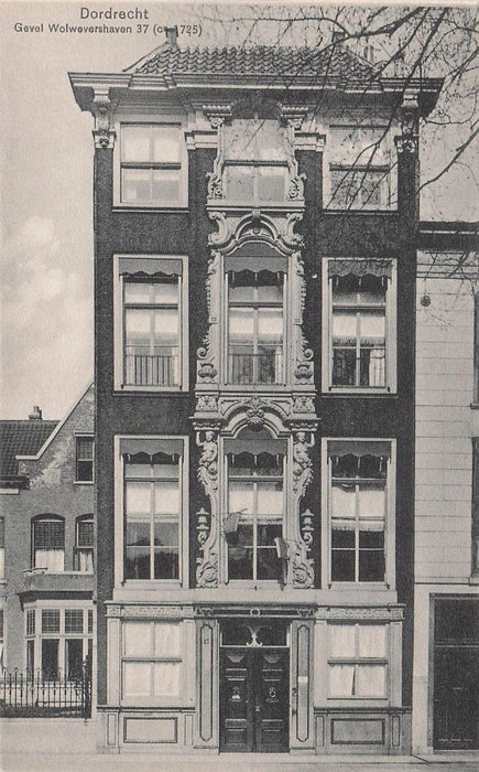 Dordrecht Gevel Wolwevershaven 37 (C1725)
