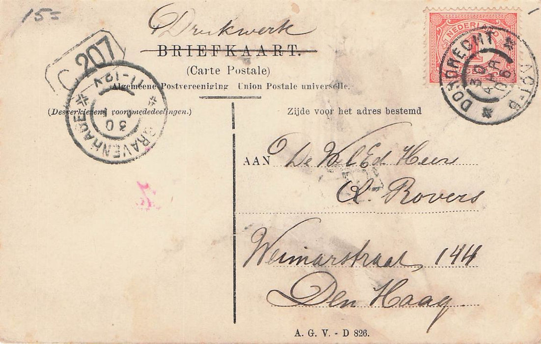 Brand Te Dordrecht 12 April 1906