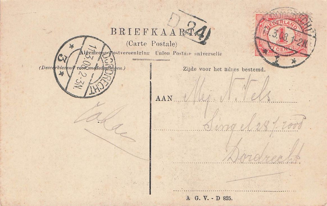 Brand Te Dordrecht 12 April 1906