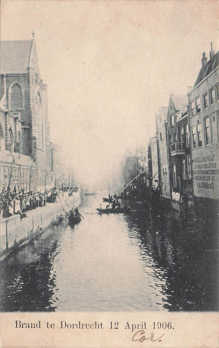 Brand Te Dordrecht 12 April 1906