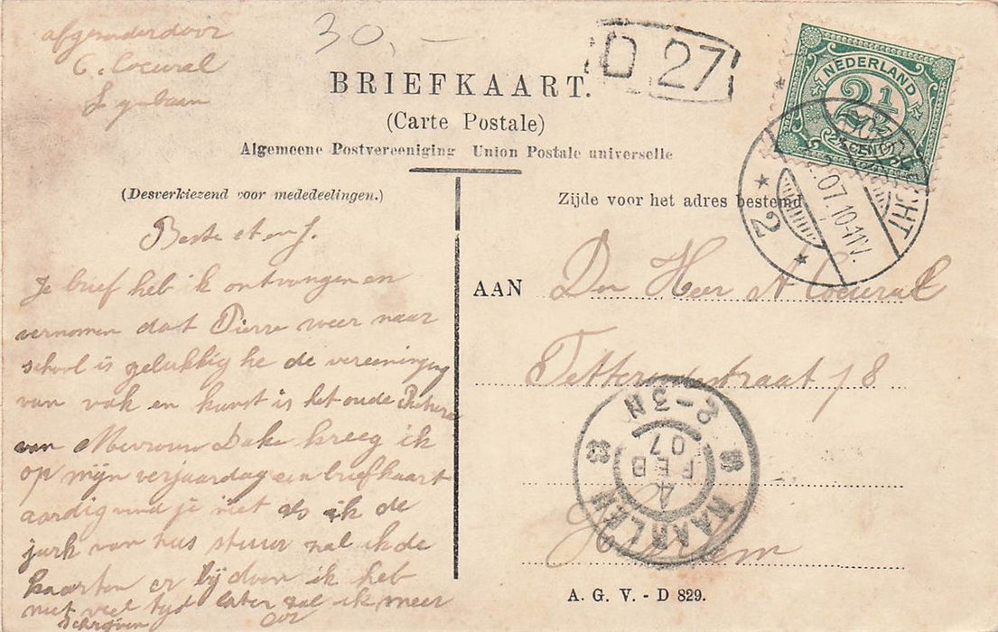 Brand Te Dordrecht 12 April 1906