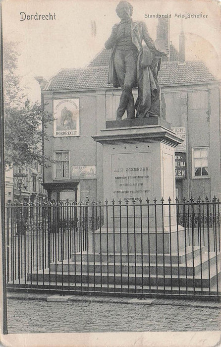 Dordrecht Standbeeld Arie Scheffer