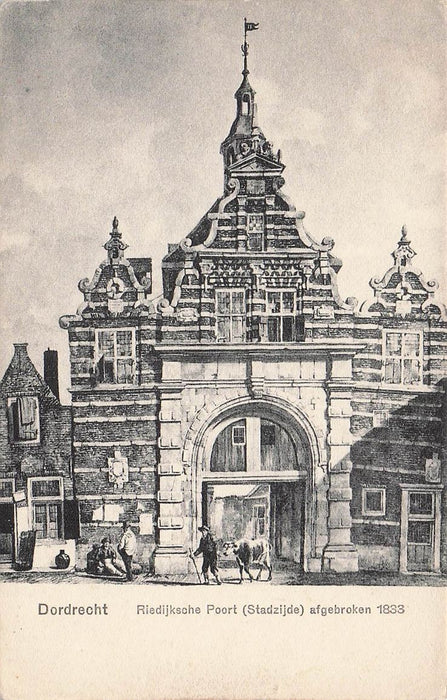 Dordrecht Riedijksche Poort (Stadzijde)