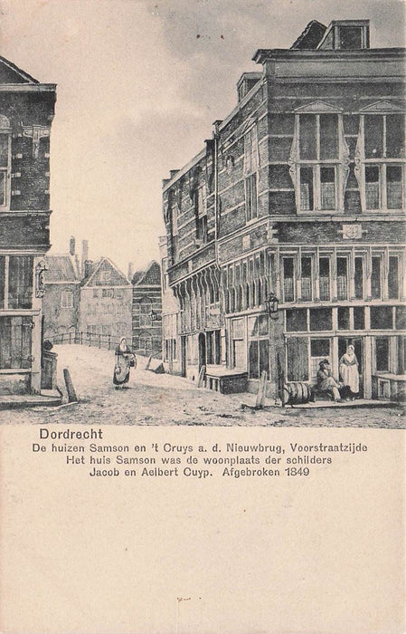 Dordrecht De Huizen Samson En 'T Cruys A D Nieuwbrug,