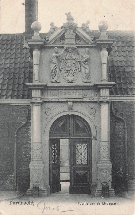 Dordrecht Poortje Aan De Lindegracht