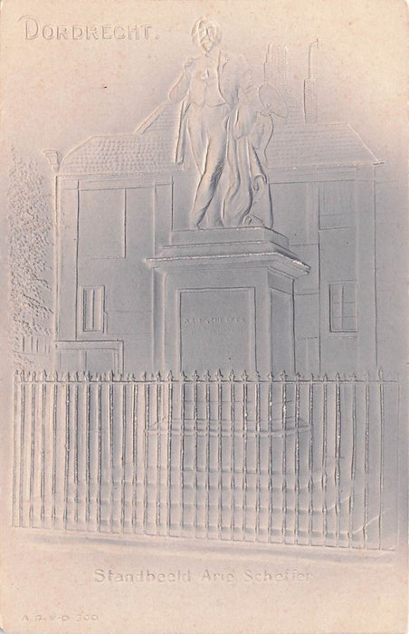 Dordrecht Standbeeld Arie Scheffer