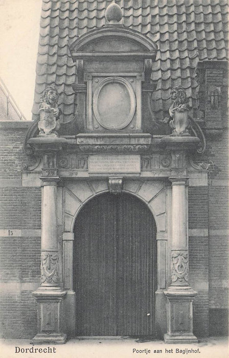 Dordrecht Poortje Aan Het Bagijnhof