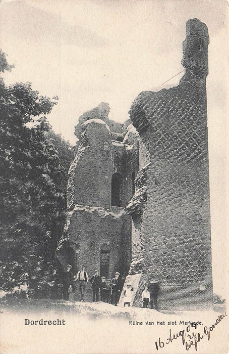 Dordrecht Ruine Van Het Slot Merwede