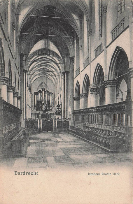 Dordrecht Interieur Groote Kerk