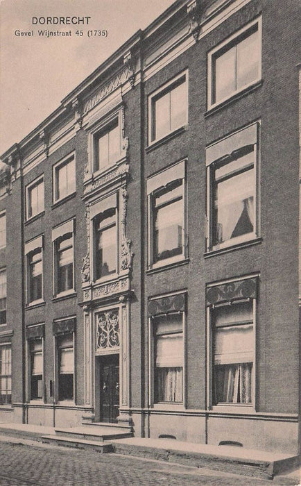 Dordrecht Gevel Wijnstraat