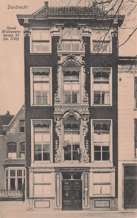 Dordrecht Gevel Wolwevershaven