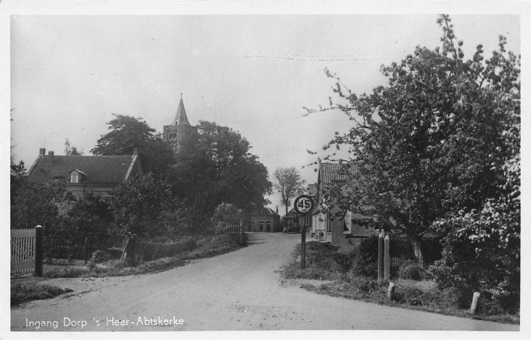 Ingang Dorp 'S Heer-Abtskerke