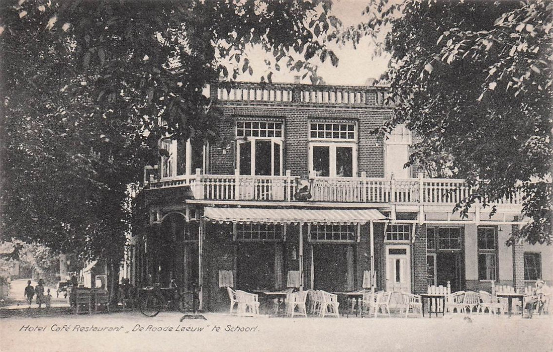 Hotel Cafe Restaurant De Roode Leeuw Te Schoorl