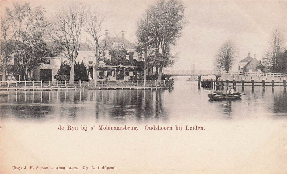 De Ryn Bij S' Molenaarsbrug Oudshoorn Bij Leiden.