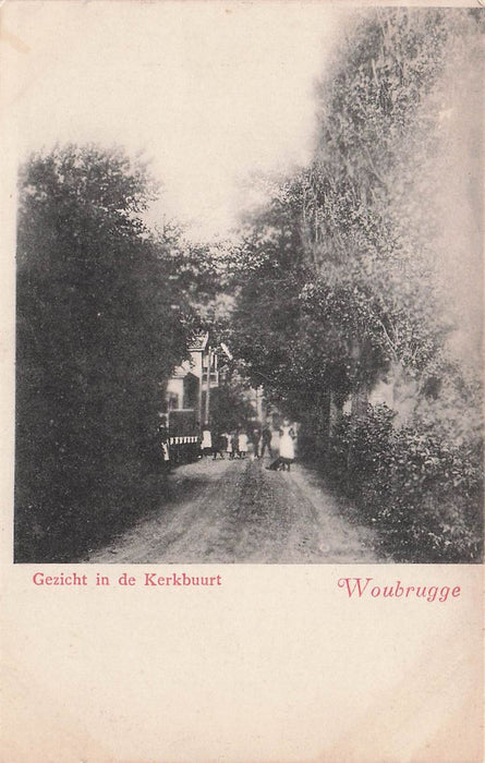 Gezicht In De Kerkbuurt Woubrugge