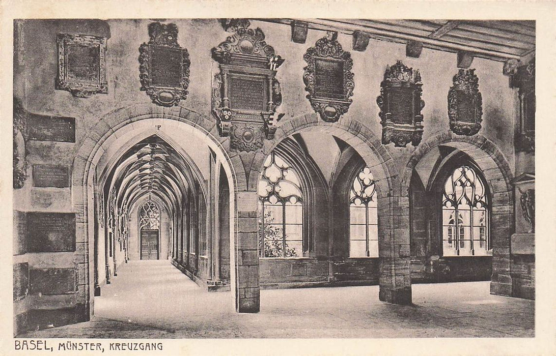 Basel Munster Kreuzgang