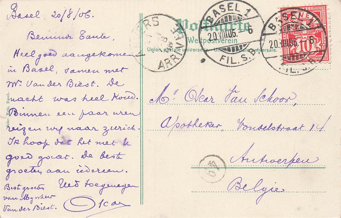 Basel Wettsteinbrucke