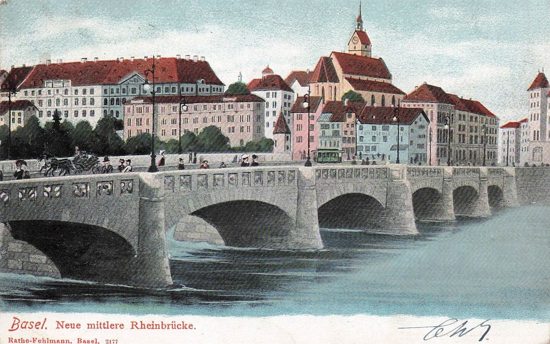 Basel Neue Mittlere Rheinbrucke