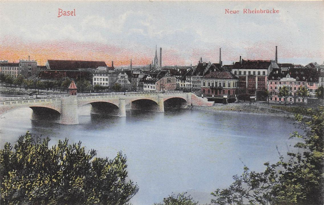 Basel Neue Rheinbrucke