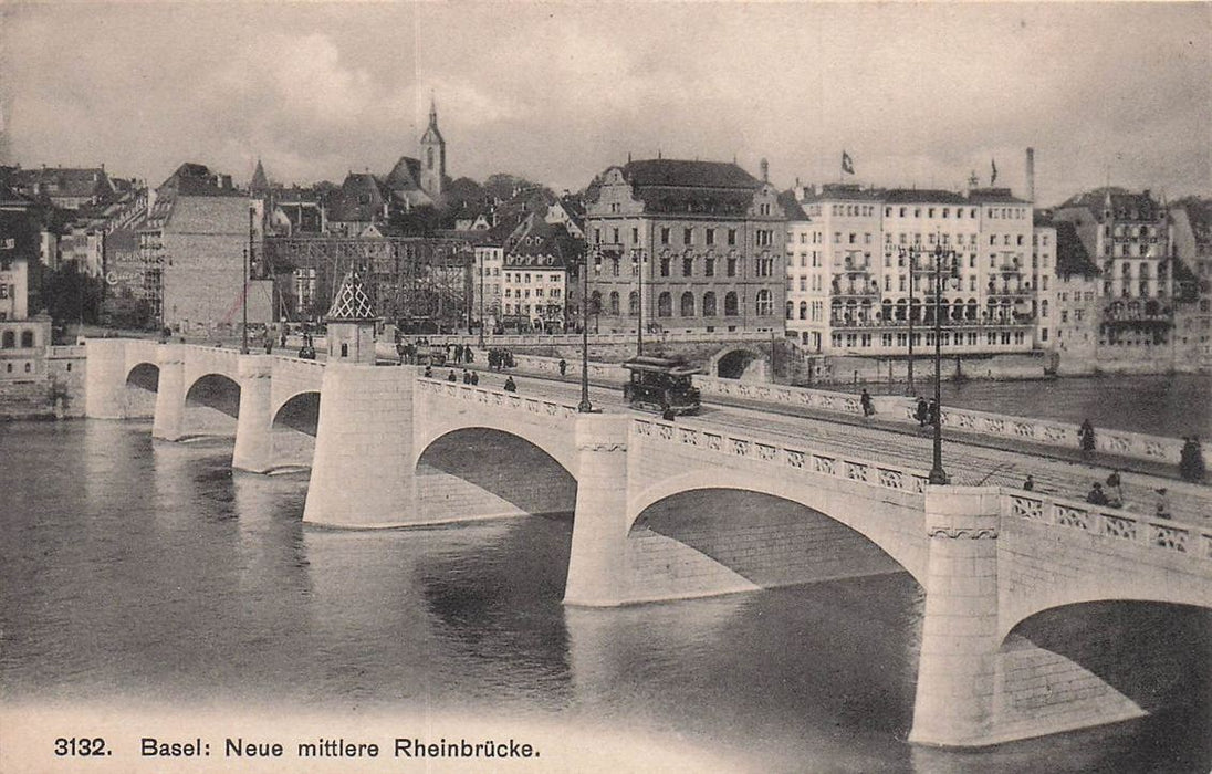Basel: Neue Mittlere Rheinbrucke