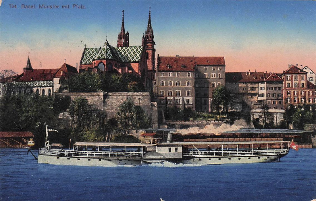 Basel Munster Mit Pfalz.