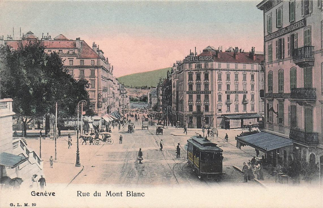 Geneve Rue Du Mont Blanc