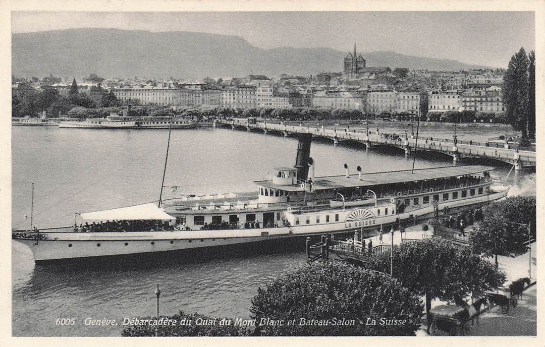 Geneve Debarcadere Du Quai Du Mont-Blanc