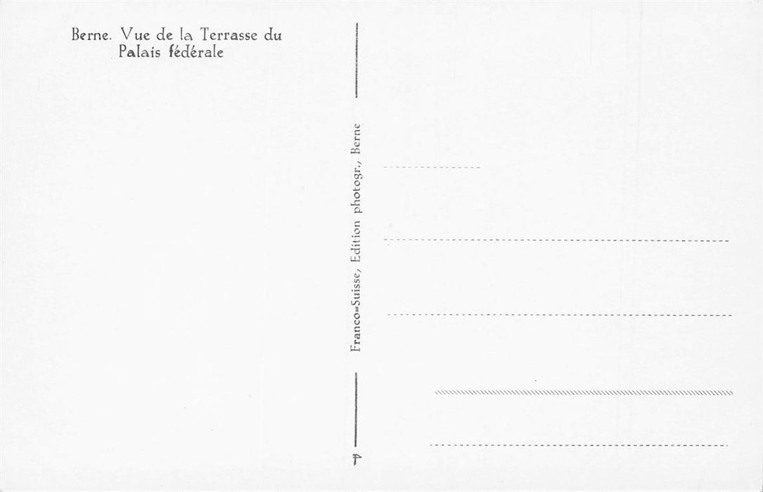 Bern Ausblick Von Der Bundesterrasse