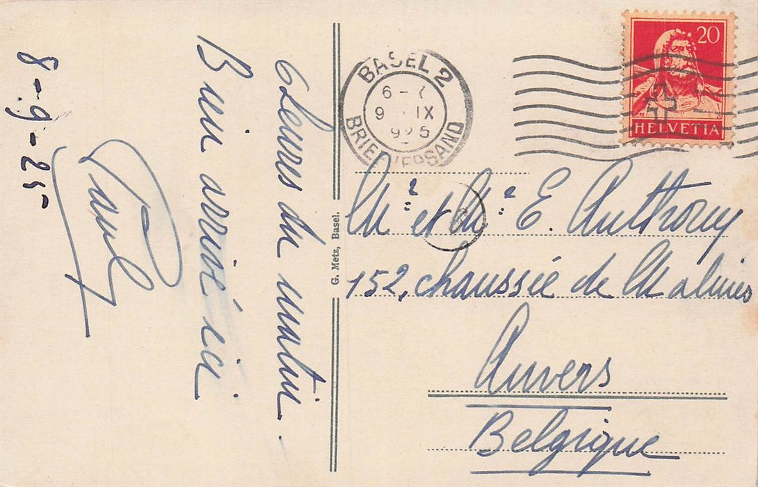 Basel Kreuzgang Im Munster